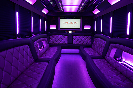 30-passenger party buses